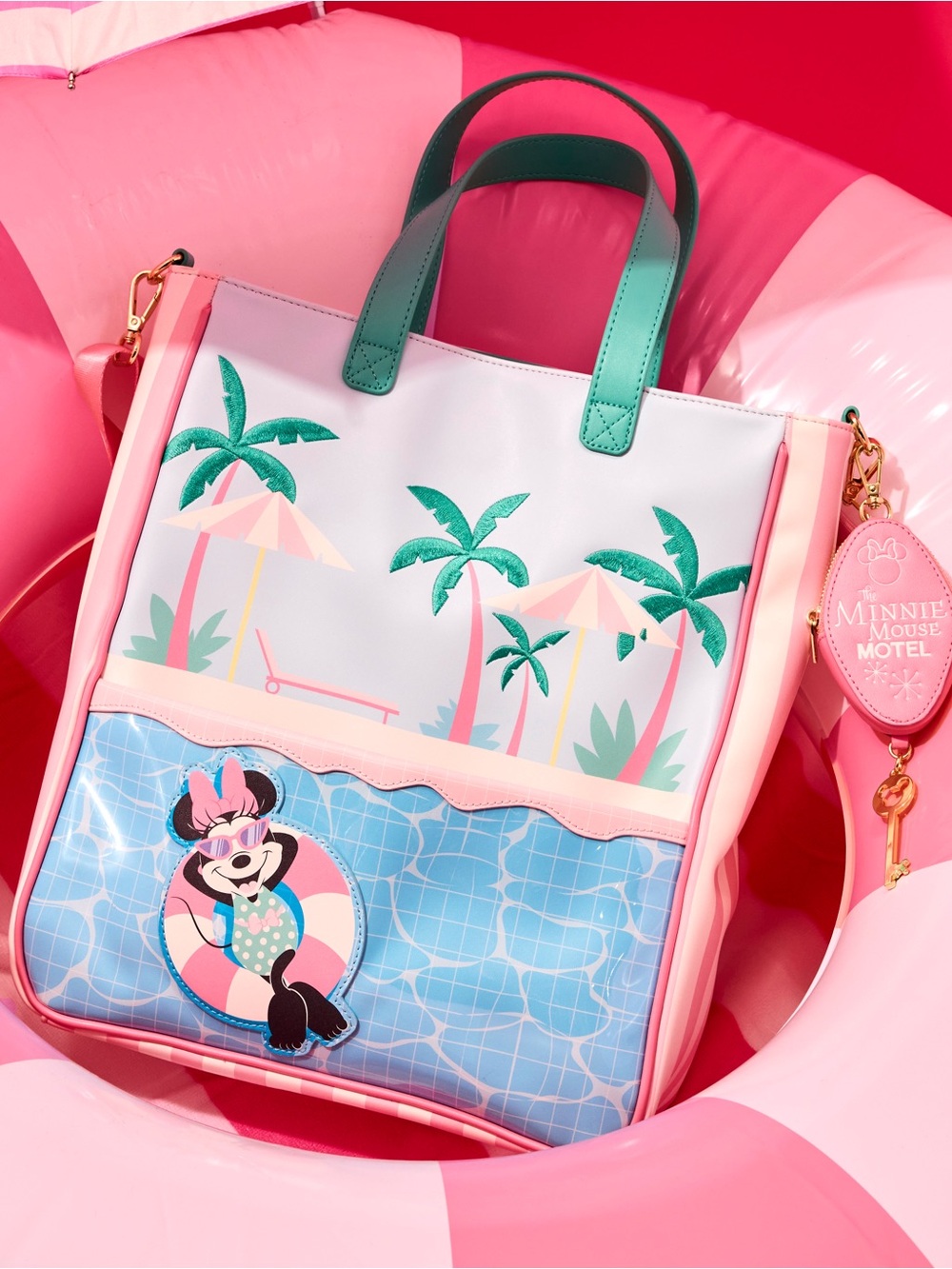 Loungefly x Disney Minnie Mouse Tote Crossbody Bag with Coin Bag 🎀